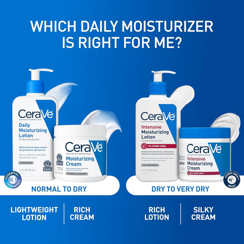 CeraVe Daily Moisturizing Lotion for Face & Body – 19 oz | Hydrating Body Lotion