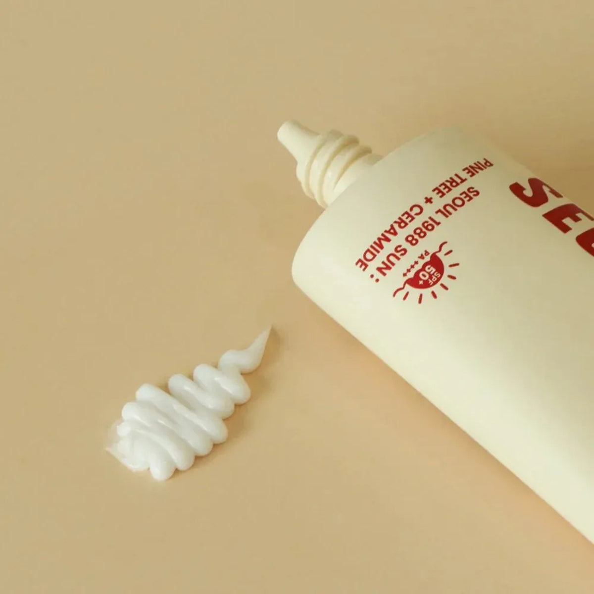 K-SECRET SEOUL 1988 Sun Pine Tree + Ceramide SPF 50+ PA++++ Korean Sunscreen for Face – 50ml