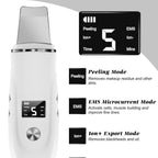 Skin Scrubber Face Spatula – 4-in-1 Facial Pore Cleaner & Blackhead Remover Tool with USB Charger