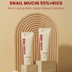 K-SECRET SEOUL 1988 Cream with 93% Snail Mucin + Rice – Hydrating Korean Face Cream