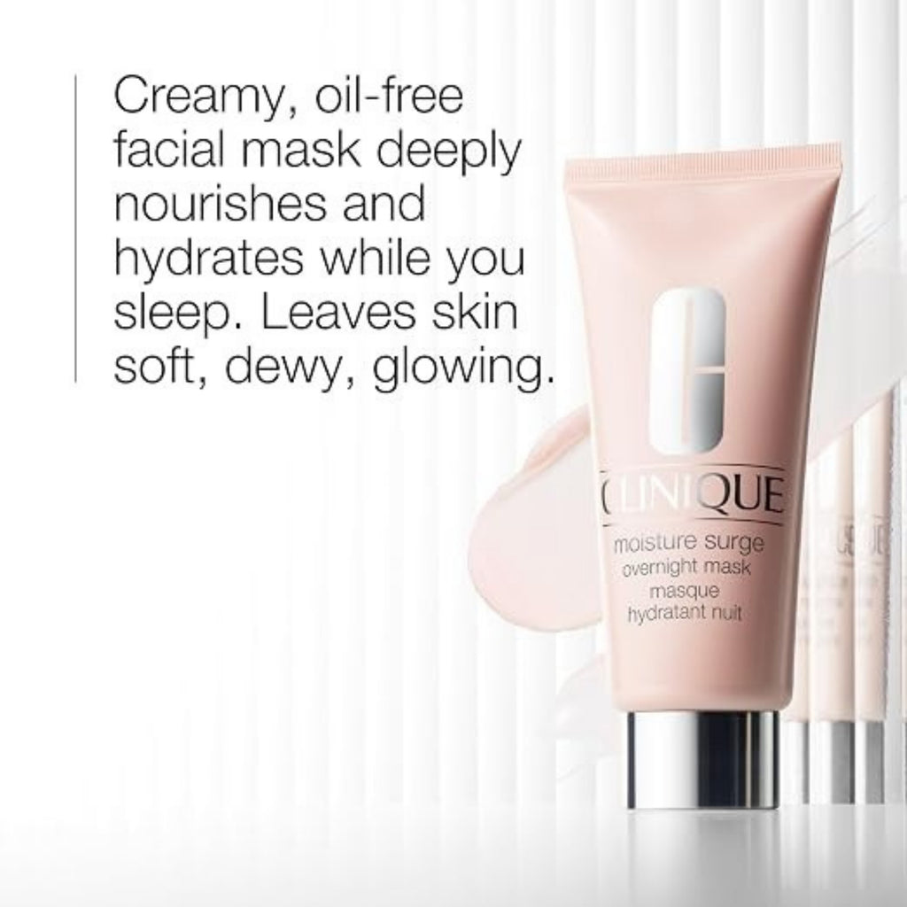 Clinique Moisture Surge Overnight Mask – Hydrating Face Mask for Dry & Dehydrated Skin