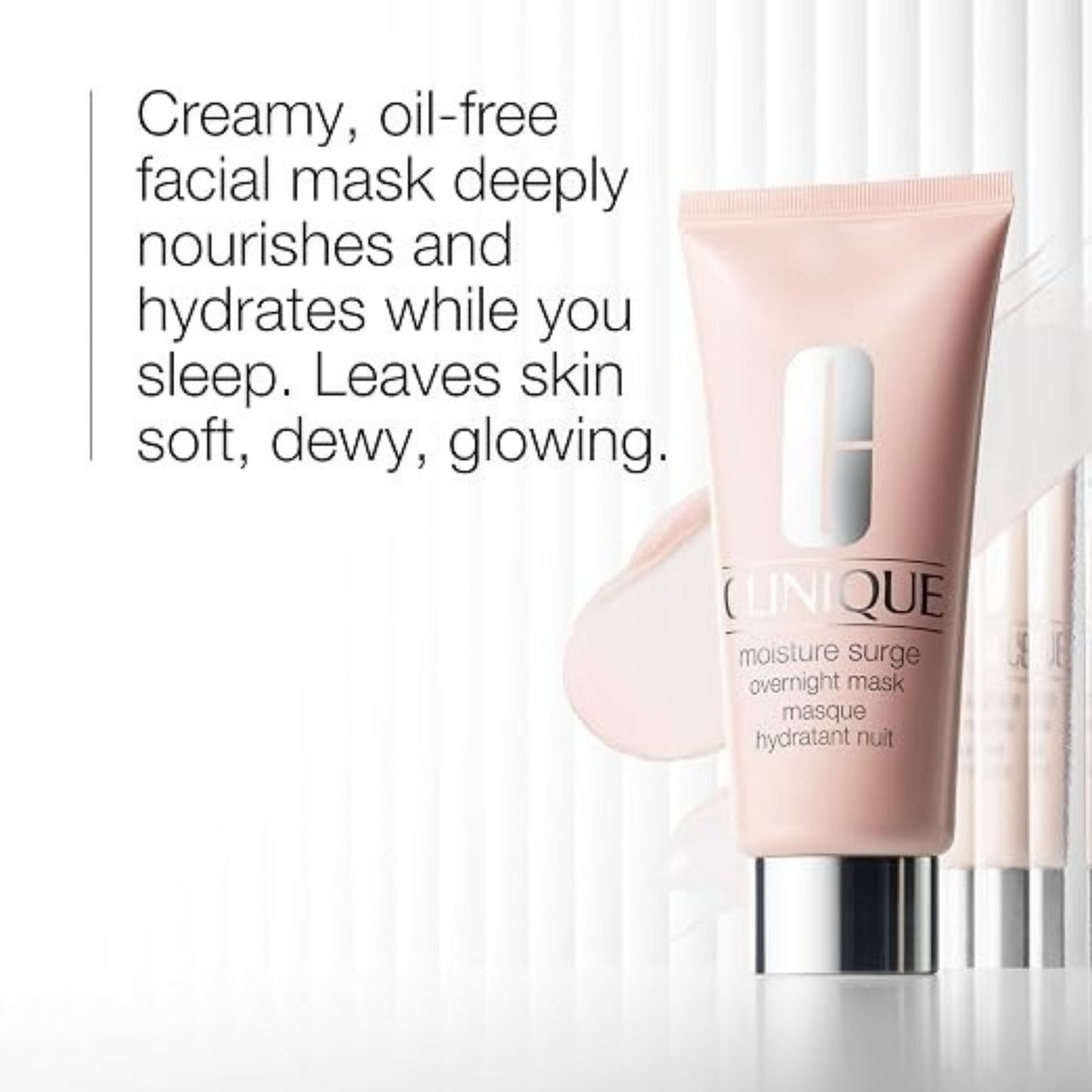 Clinique Moisture Surge Overnight Mask – Hydrating Face Mask for Dry & Dehydrated Skin