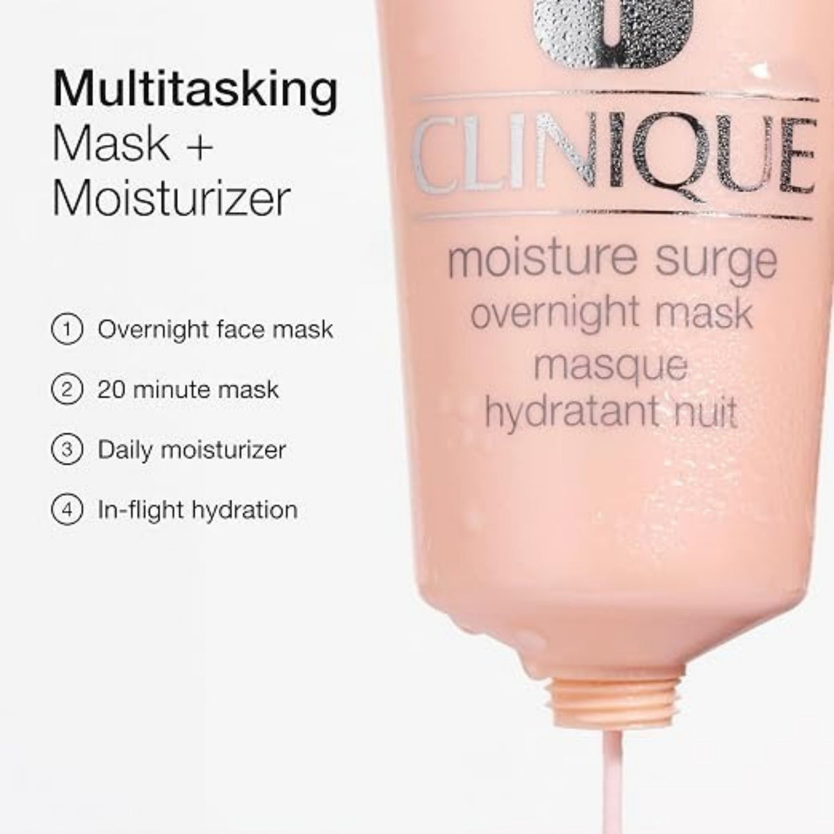 Clinique Moisture Surge Overnight Mask – Hydrating Face Mask for Dry & Dehydrated Skin