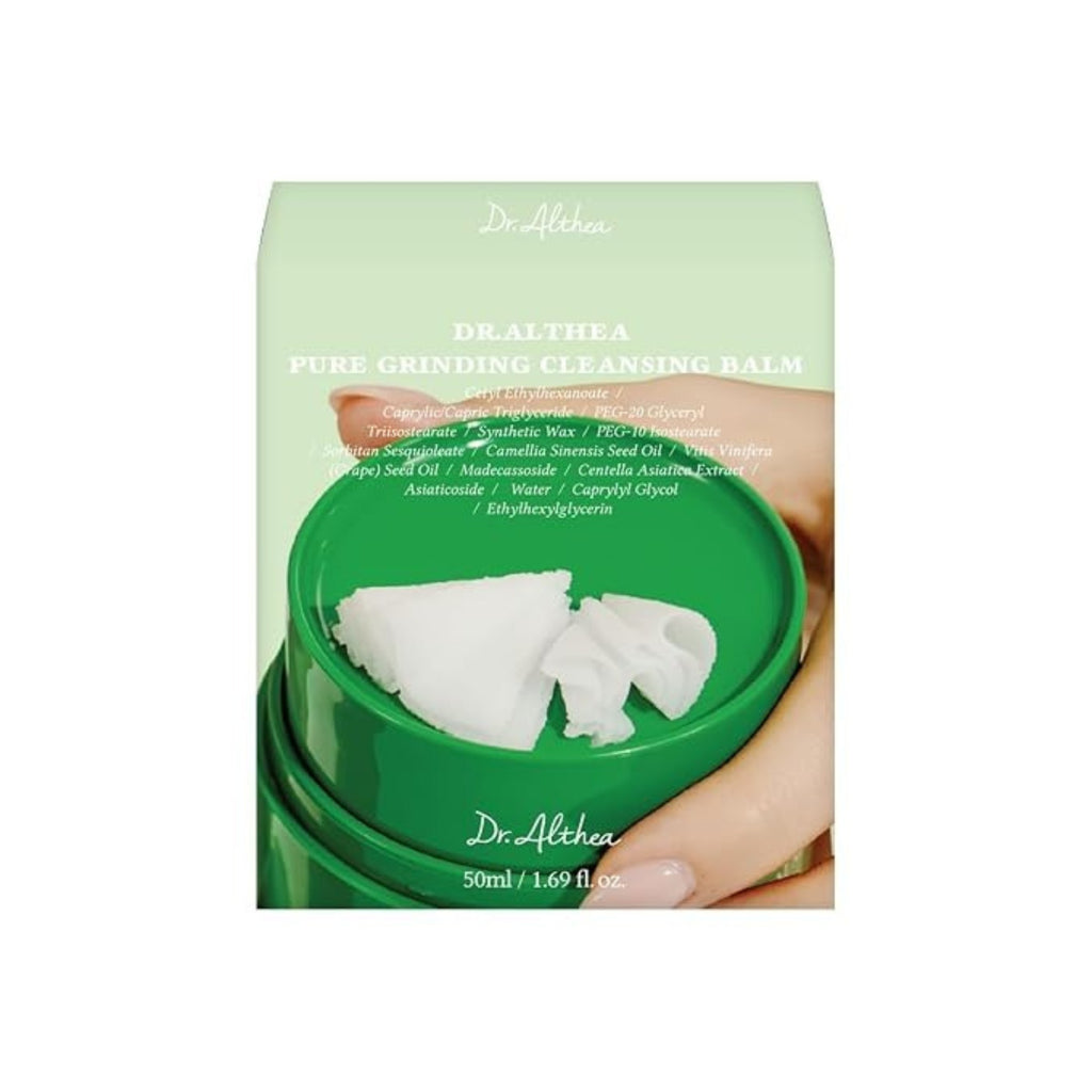 Dr. Althea Pure Grinding Cleansing Balm – Gentle Makeup Remover & Facial Cleanser for Deep Cleansing