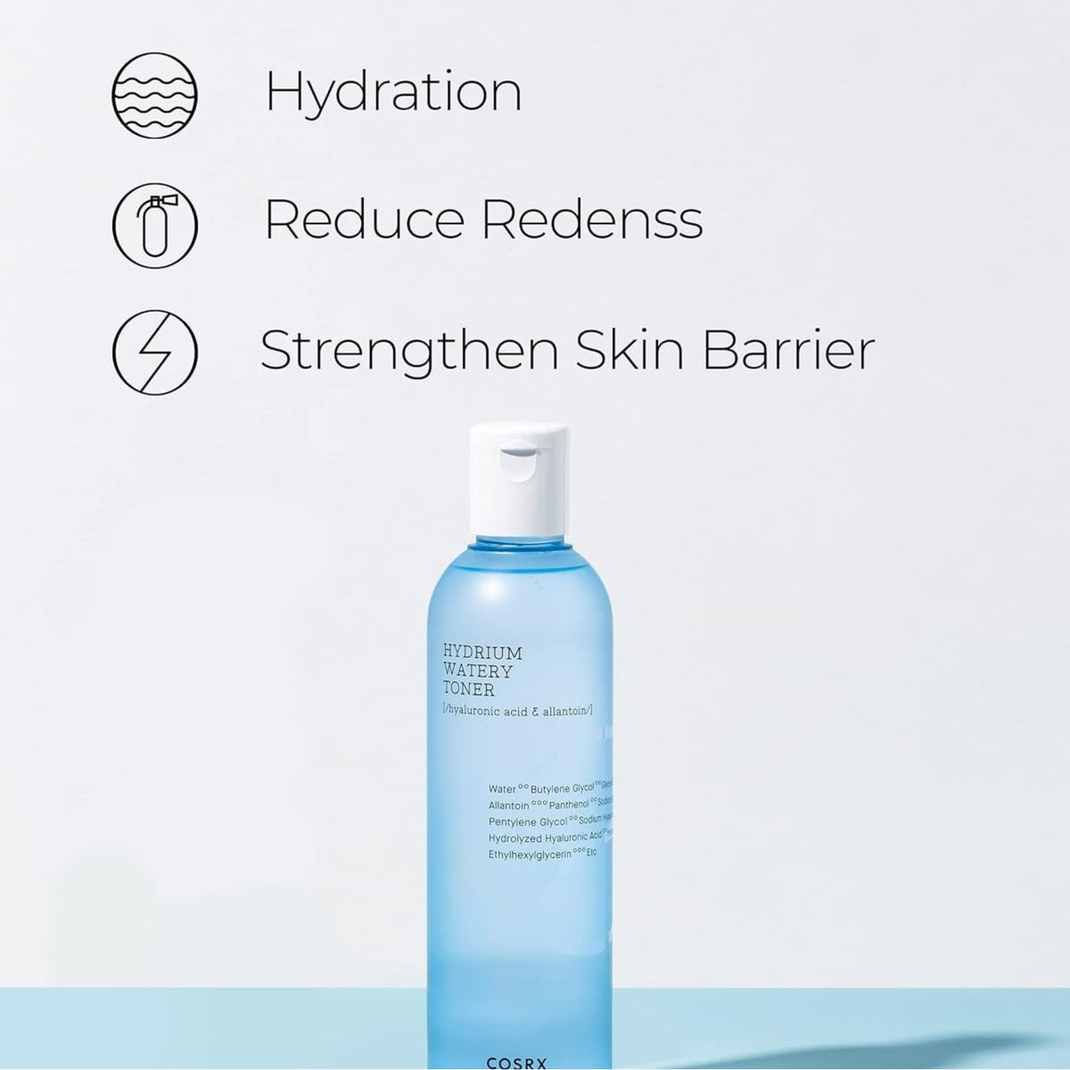 COSRX 6 Hyaluronic Acid Hydrating Toner 5.07 fl oz – Moisturizing Facial Toner for Dry & Dehydrated Skin