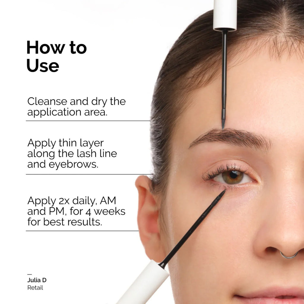 The Ordinary Multi-Peptide Lash and Brow Serum – Peptide Serum for Fuller-Looking Lashes & Brows
