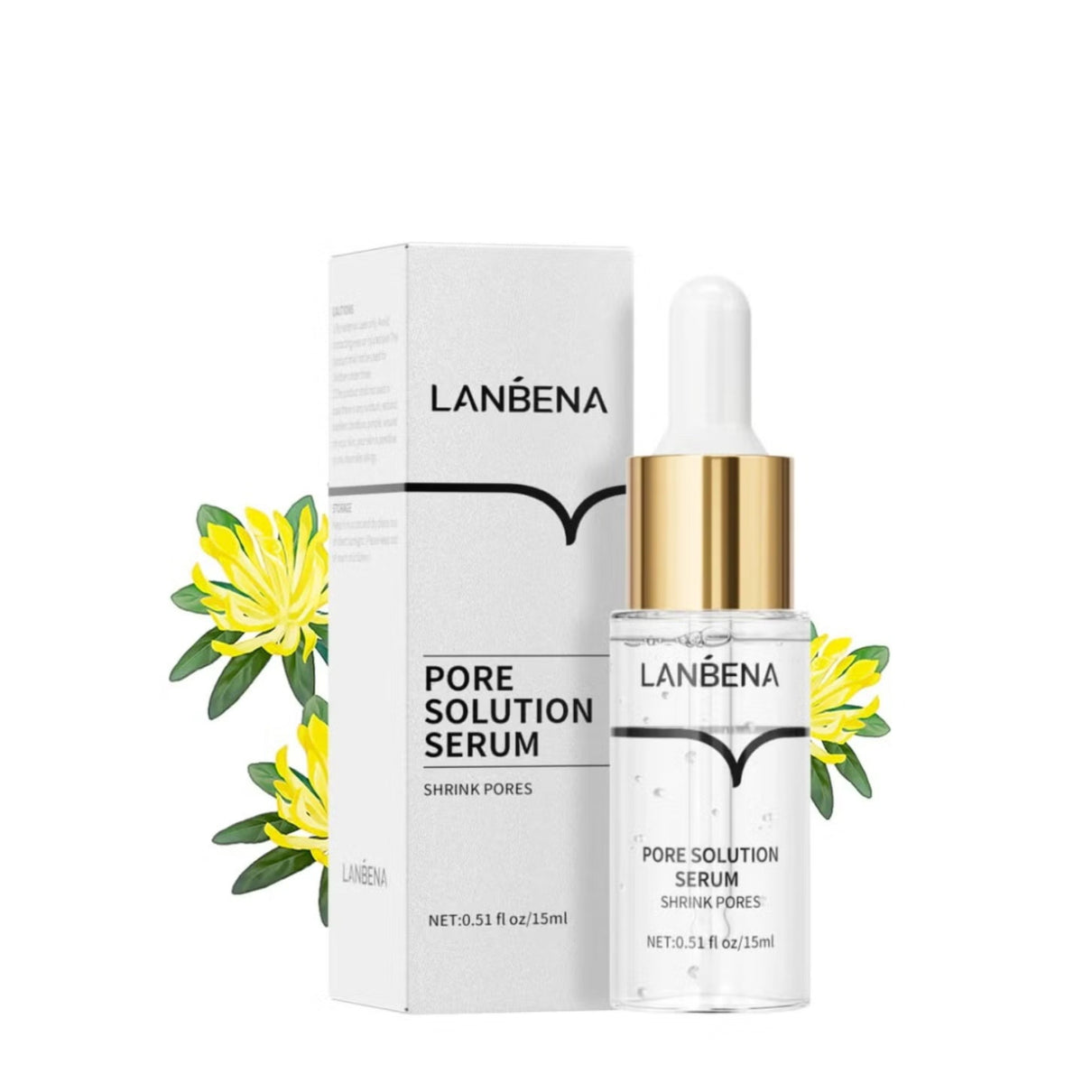 LANBENA Pore Solution Serum – Facial Serum for Pore Care, Hydration & Smooth-Looking Skin