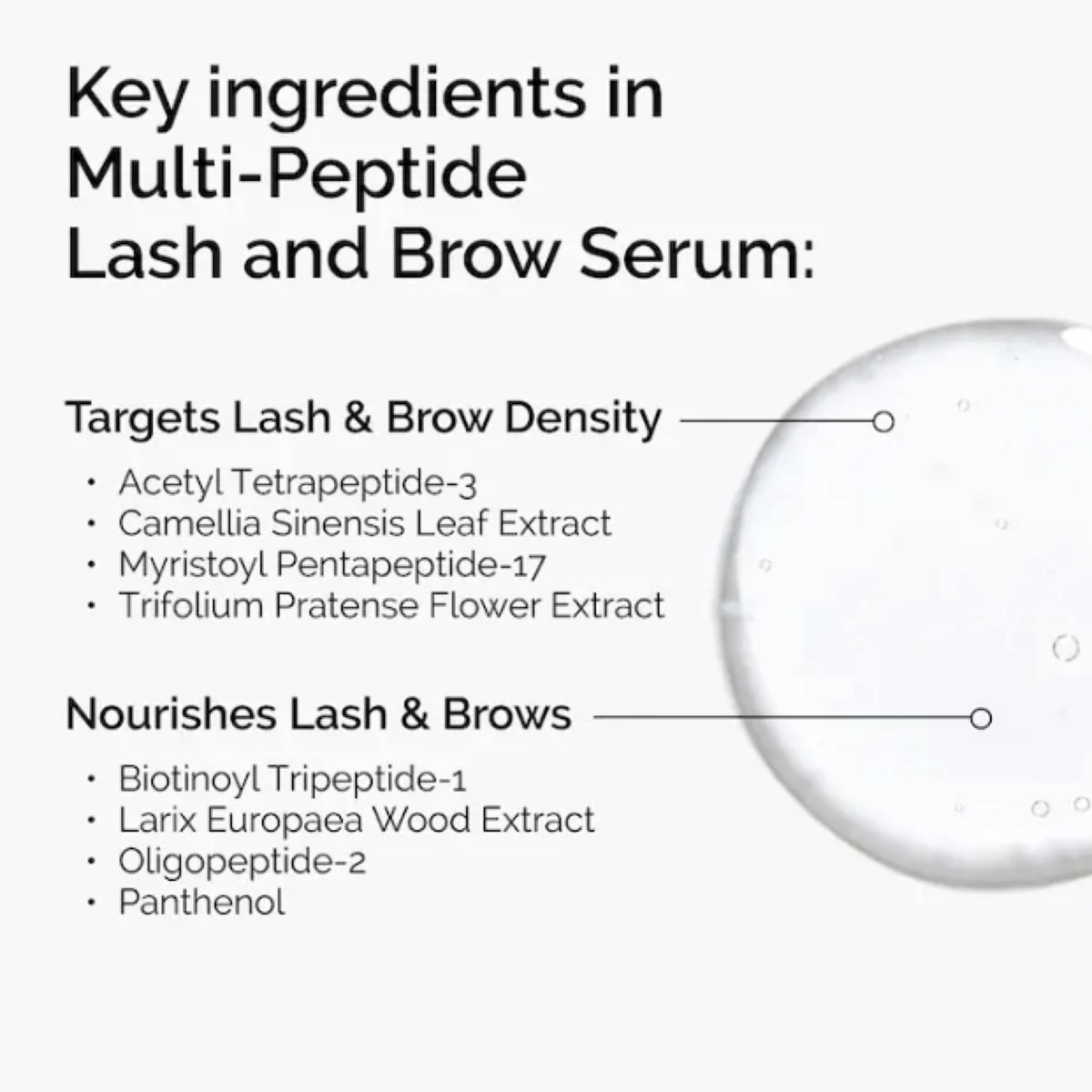 The Ordinary Multi-Peptide Lash and Brow Serum – Peptide Serum for Fuller-Looking Lashes & Brows