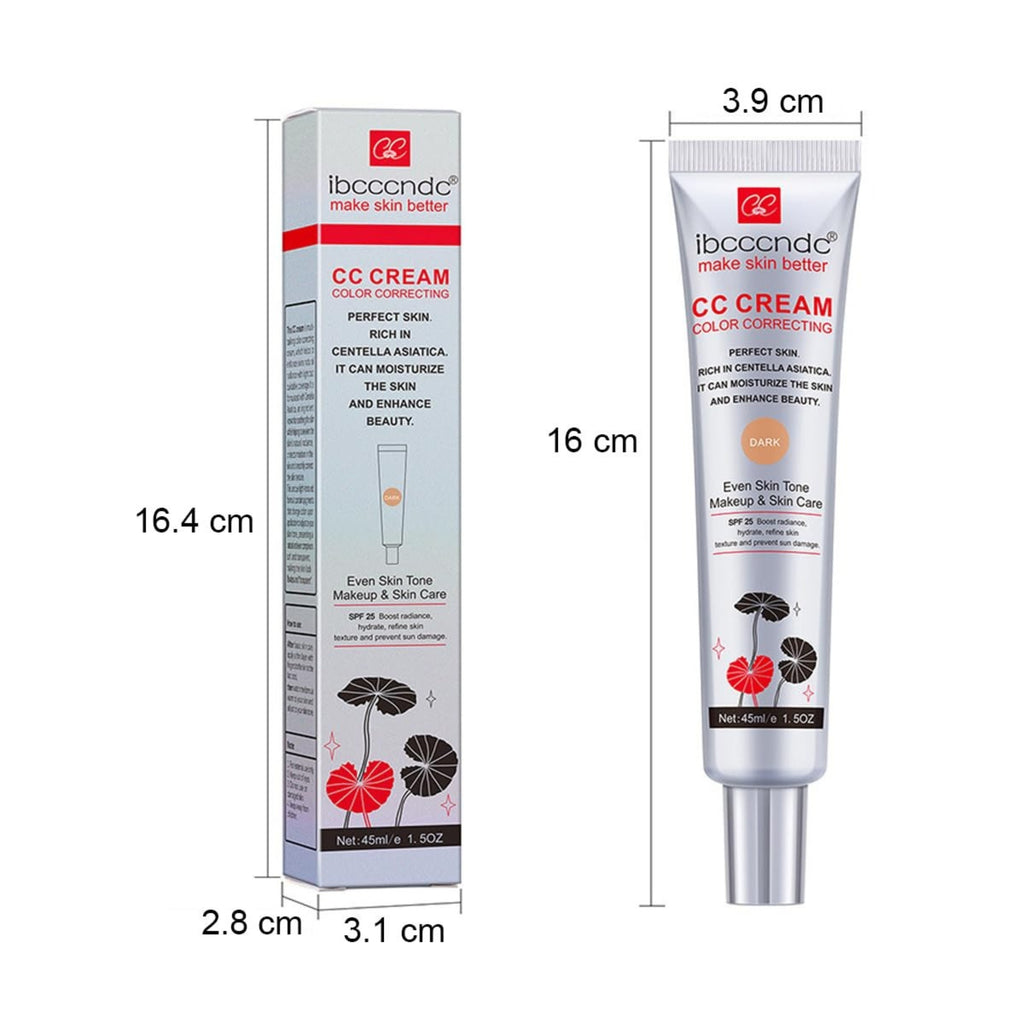 Color Correcting CC Cream SPF 25, Light – 45 ml | Color Correcting Face Cream & Lightweight Coverage