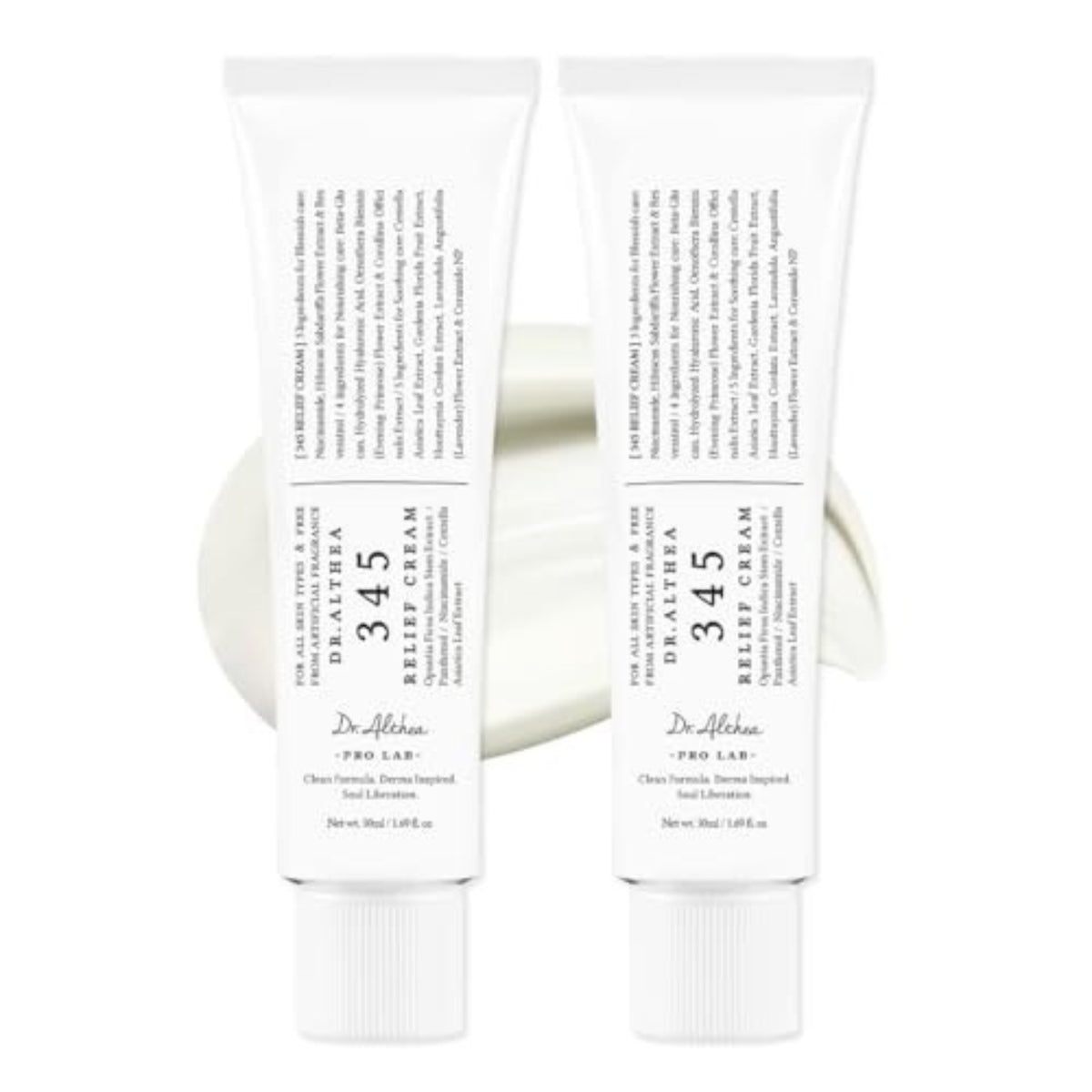 Dr.Althea 345 Relief Cream – Soothing & Hydrating Face Moisturizer for Sensitive Skin