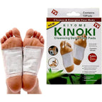 Kinoki Foot Pads 10 Premium Natural Foot Patches – Adhesive Foot Pads for Foot Care, Odor Control & Relaxation