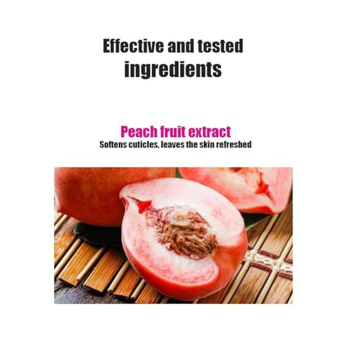 VENZEN Peach Fruit Acid Exfoliating Cream 140g – Face & Body Scrub for Gentle Exfoliation, Smooth & Soft-Looking Skin