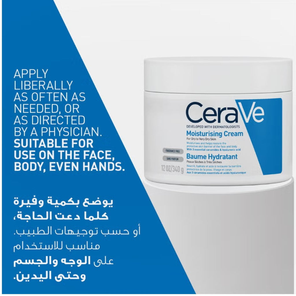 CeraVe Hydrating Cleanser 236ml – Gentle Facial Cleanser with Ceramides & Hyaluronic Acid for Normal to Dry Skin