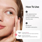 Torriden CELLMAZING Collagen Firming Eye Cream 30ml – 5D Collagen & Retinol Eye Cream for Wrinkles & Dark Circles