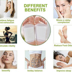 Kinoki Foot Pads 10 Premium Natural Foot Patches – Adhesive Foot Pads for Foot Care, Odor Control & Relaxation