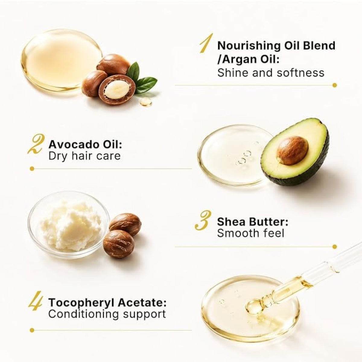 Karseell Moroccan Argan Oil 1.69 fl oz – Hair Oil for Dry, Frizzy & Damaged Hair