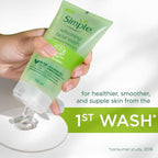 Simple Kind to Skin Refreshing Facial Wash 5.1 oz – Gentle Face Cleanser for Clean, Fresh & Soft-Looking Skin