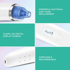 VOYOR Blackhead Remover Pore Vacuum – 6 Suction Heads Facial Pore Cleaner for Blackheads & Deep Cleansing