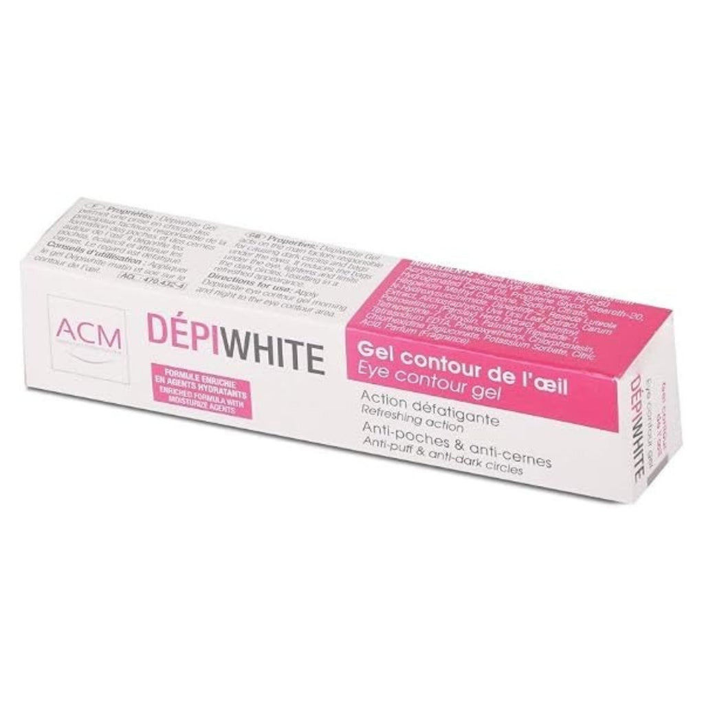 ACM Depiwhite Eye Contour Gel 15ml – Brightening & Hydrating Eye Gel for Dark Circles & Eye Contour