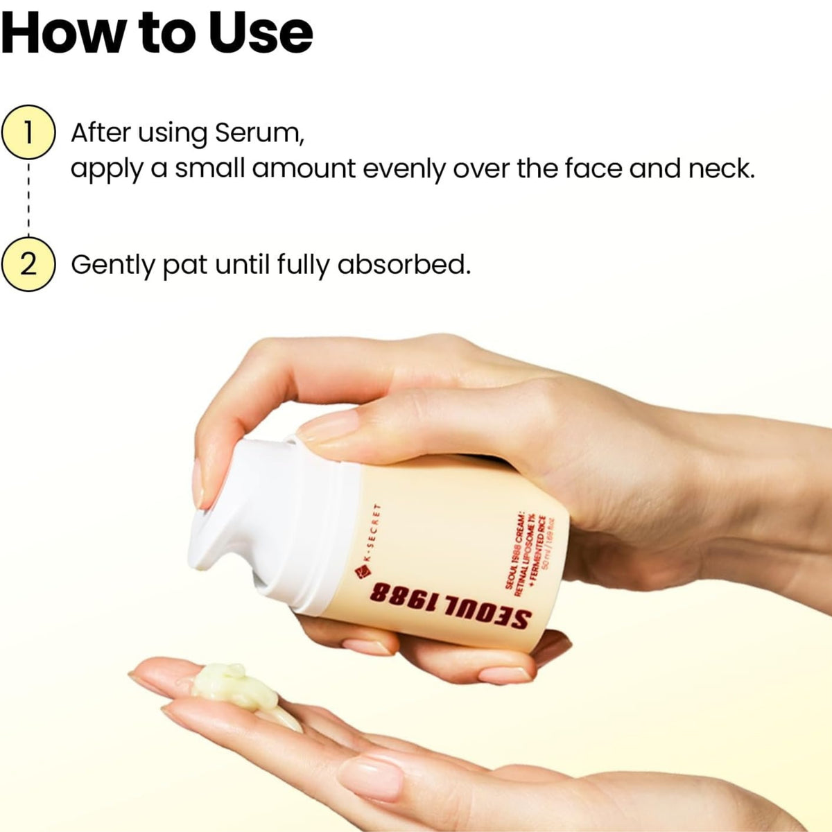 K-SECRET SEOUL 1988 Cream Retinal Liposome 1% + Fermented Rice – Korean Anti-Aging Face Cream