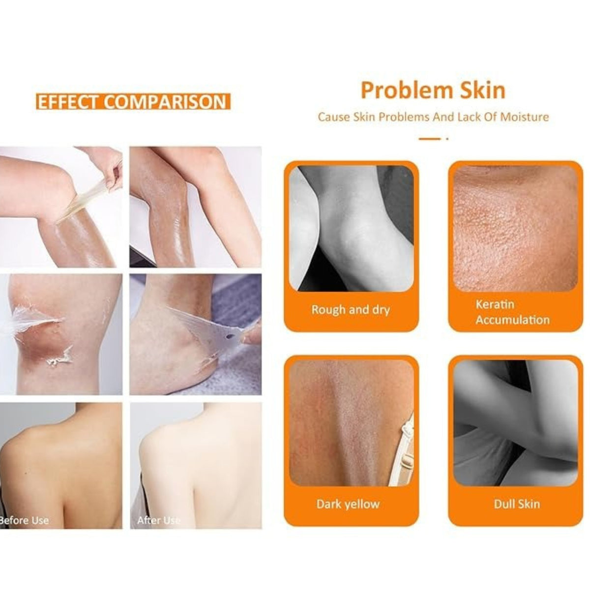 Orange Peeling Lotion – Brightening & Exfoliating Body Lotion for Smooth, Soft and Radiant-Looking Skin
