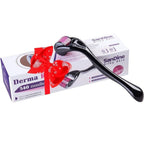 Sandine Microneedle Derma Roller 0.3mm – 540 Titanium Micro Needles for Facial Skin Care & Smooth-Looking Skin