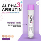 Precious Skin Thailand Alpha Arbutin 3+ Collagen Body Serum 45ml – Hydrating Brightening Body Essence for Smooth, Radiant-Looking Skin