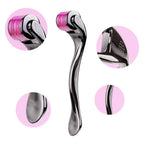Sandine Microneedle Derma Roller 0.3mm – 540 Titanium Micro Needles for Facial Skin Care & Smooth-Looking Skin