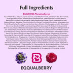 EQQUALBERRY Bakuchiol Plumping Serum 30ml – 0.5% Bakuchiol Serum with Niacinamide & Peptides for Sensitive Skin