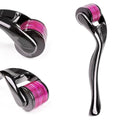 Sandine Microneedle Derma Roller 0.3mm – 540 Titanium Micro Needles for Facial Skin Care & Smooth-Looking Skin
